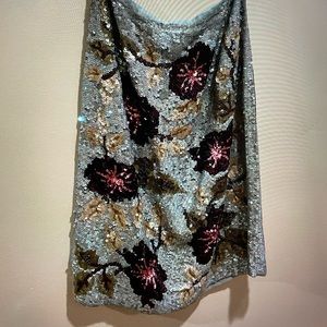 New party skirt, used in a fashion show. Size U.K.12 / U.S. 8. 100% silk!